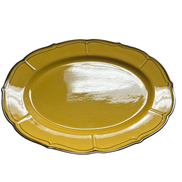 Mid Century Modern Metlox Poppytrail La Mancha 11 3/4 Inch Serving Platter - Picture 1 of 3